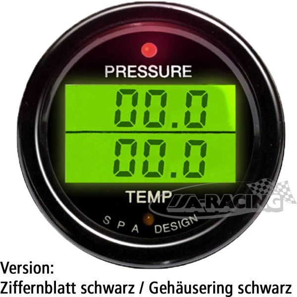 Doppelinstrument Druck/Temperatur